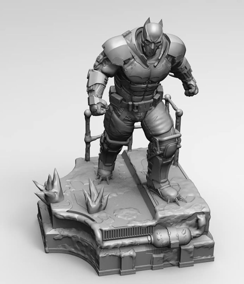 Batman Arkham Origins XE Suit 3D Model Ready to Print 3D print model_5