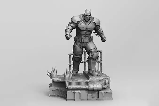 Batman Arkham Origins XE Suit 3D Model Ready to Print