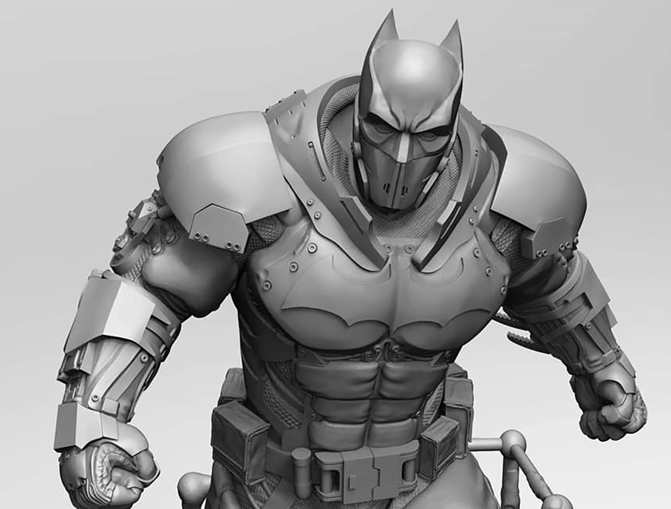 Batman Arkham Origins XE Suit 3D Model Ready to Print 3D print model_7