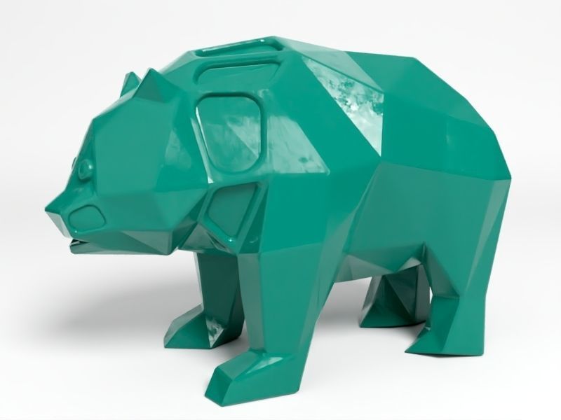 Polygon Panda 3D print model_1