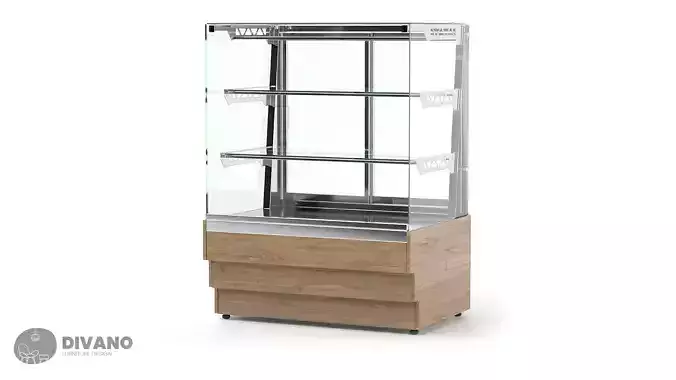 Refrigerated Confectionery Display CASE 001 3D model