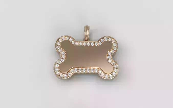 Engravable Dog Nametag - Small