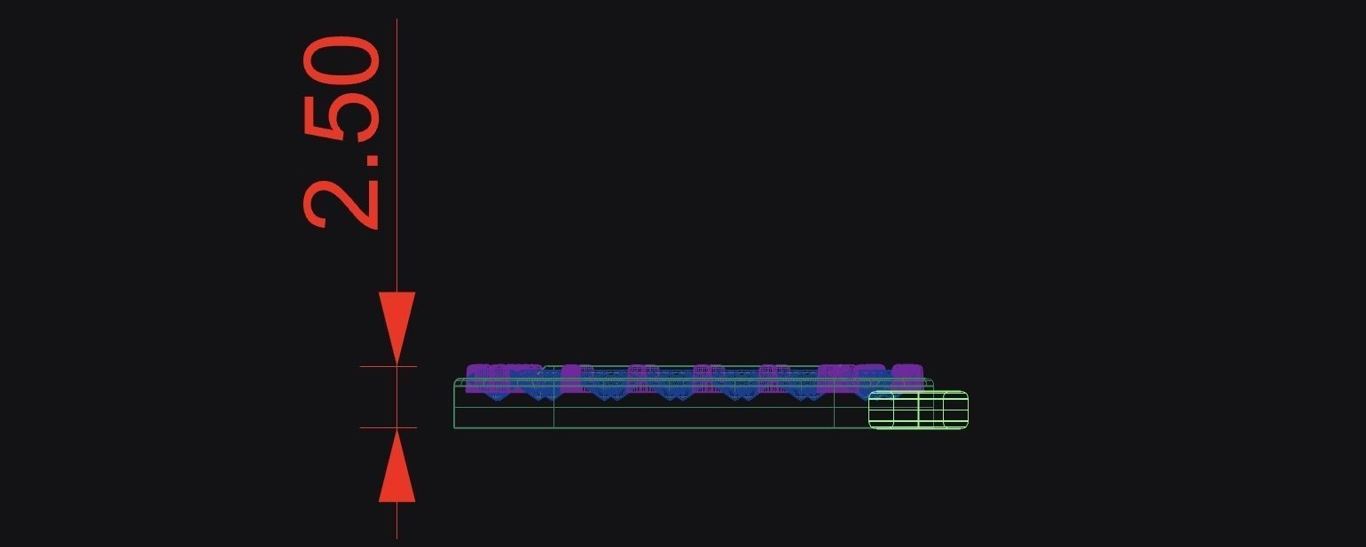 Engravable NamePlate -  No Border - v2 3D print model_4