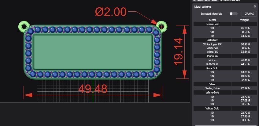 Engravable NamePlate -  No Border - v2 3D print model_3