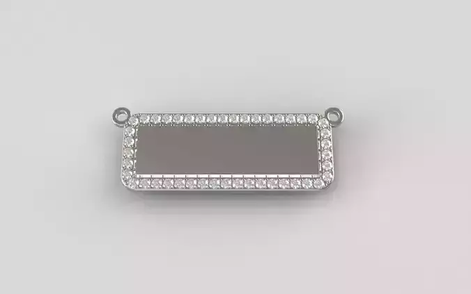 Engravable NamePlate -  No Border - v1