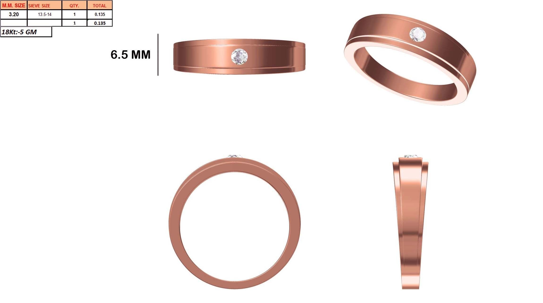 Mens Ring STL OBJ FBX JCD Details 3D print model_1