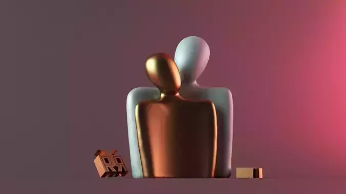  WARM EMBRACE OF THE FAMILY  3D print model