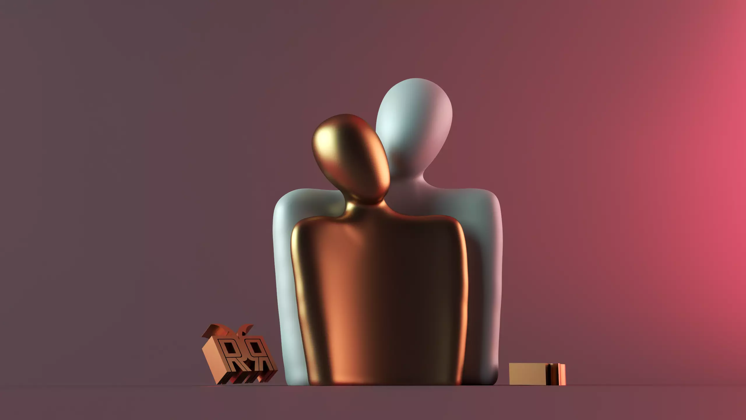  WARM EMBRACE OF THE FAMILY  3D print model_0