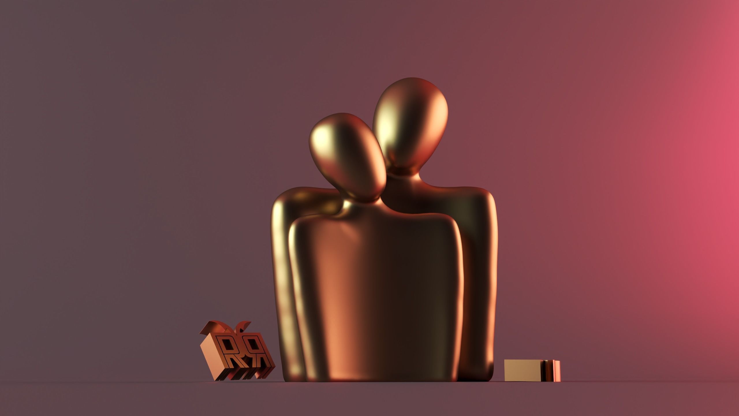  WARM EMBRACE OF THE FAMILY  3D print model_3