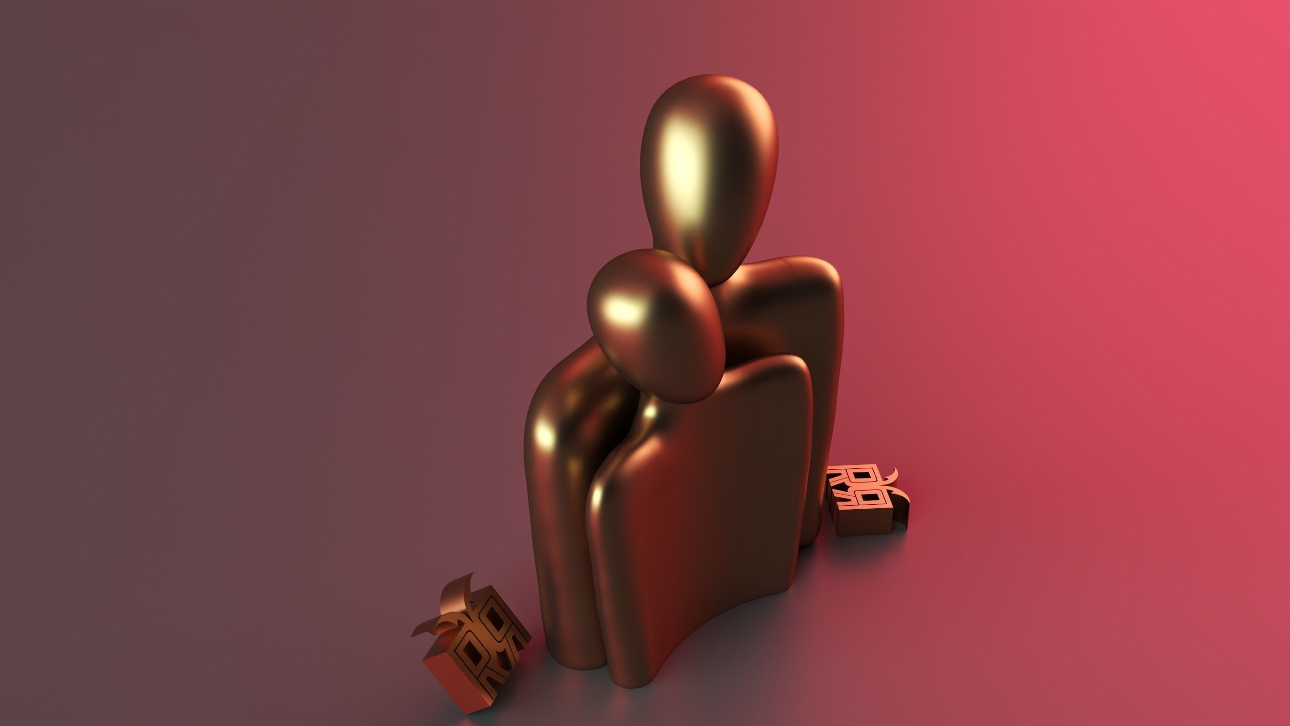  WARM EMBRACE OF THE FAMILY  3D print model_5