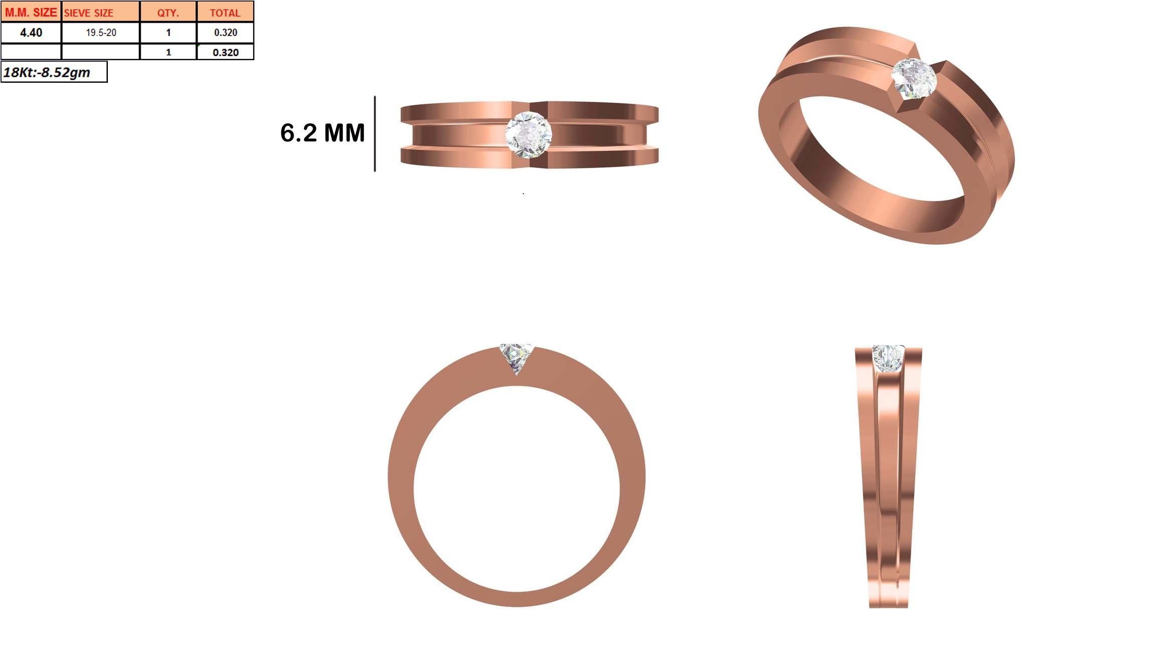 Mens Ring STL OBJ FBX JCD Details 3D print model_1