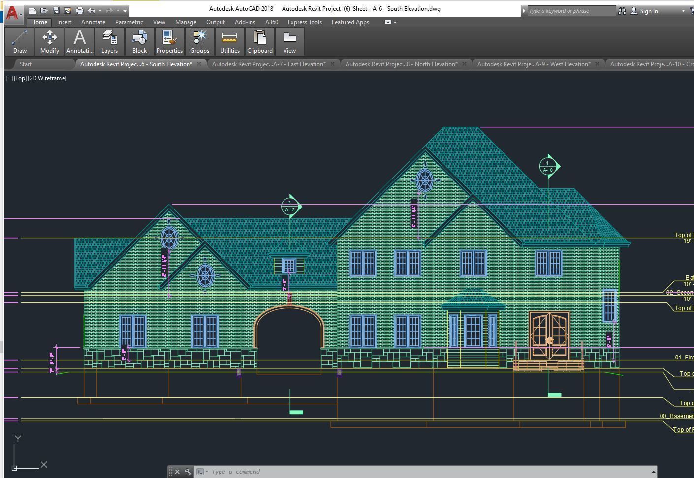 Classical House Design  Low-poly 3D model_3
