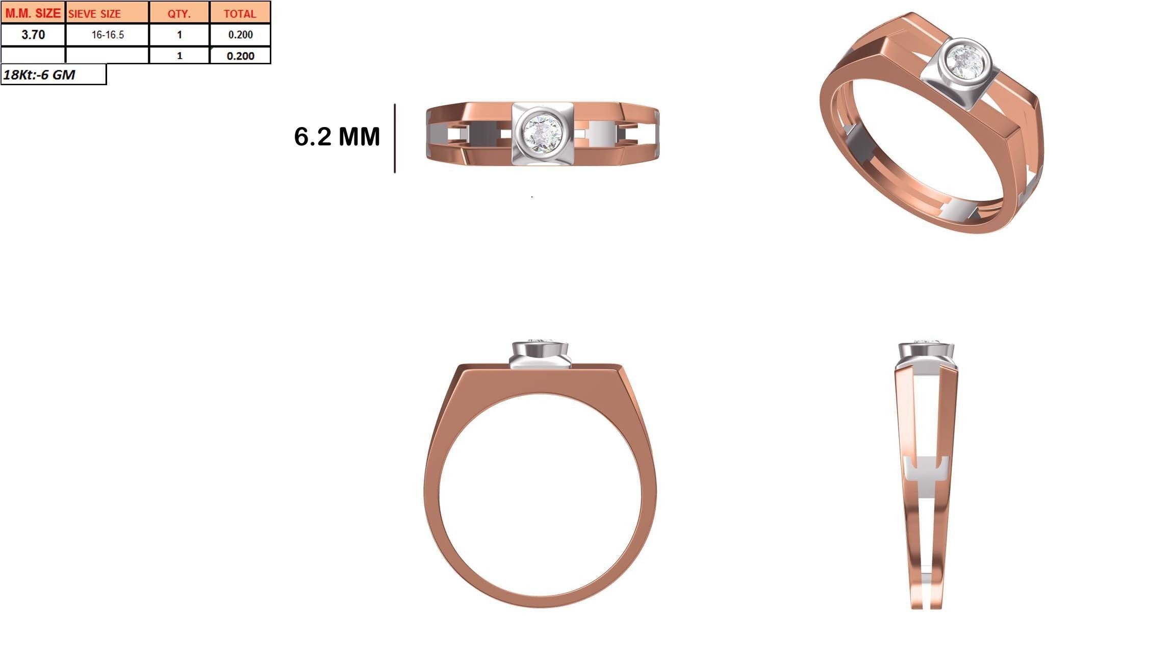 Mens Ring STL OBJ FBX JCD Details 3D print model_1