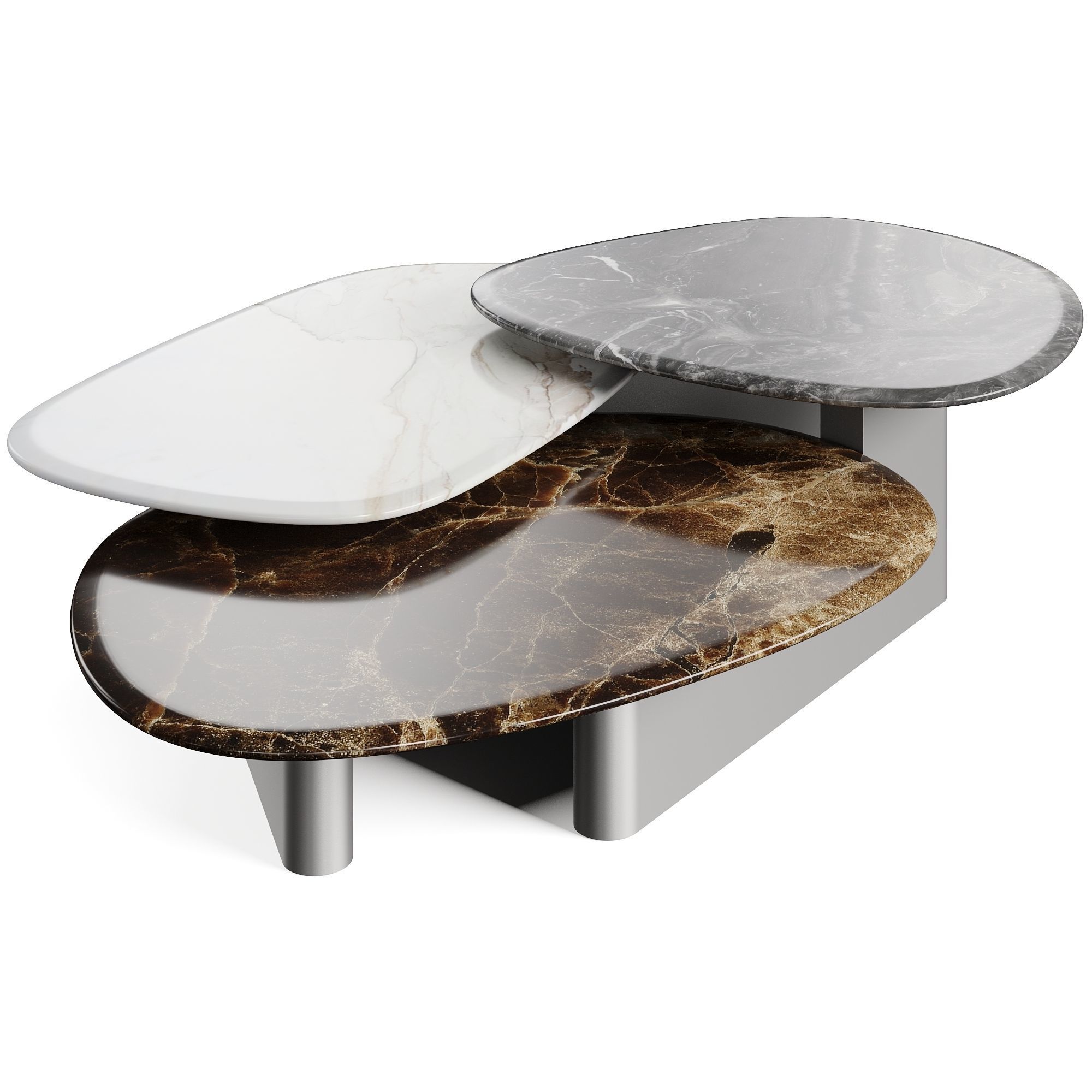 Porada CALLISTRO Mix Coffee Table 3D model_1