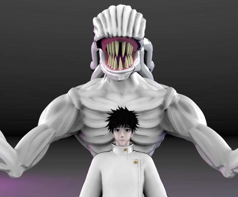 JUJUTSU KAISEN 0 YUTA OKKOTSU AND RIKA 3D print model_1