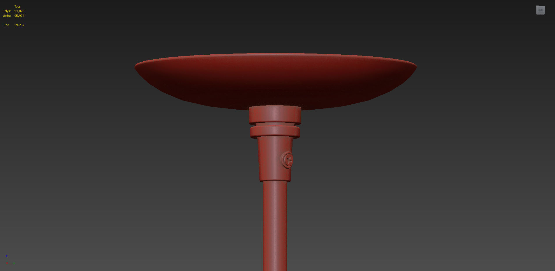 Amber Mini Pendant by Arteriors 3D model_4