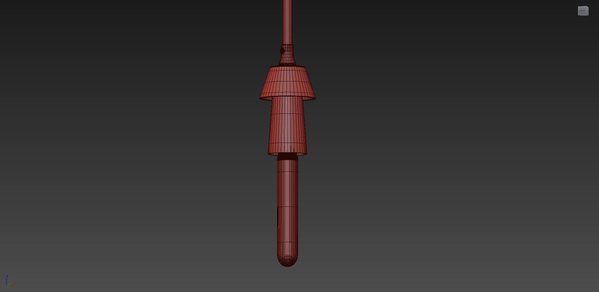 Amber Mini Pendant by Arteriors 3D model_7