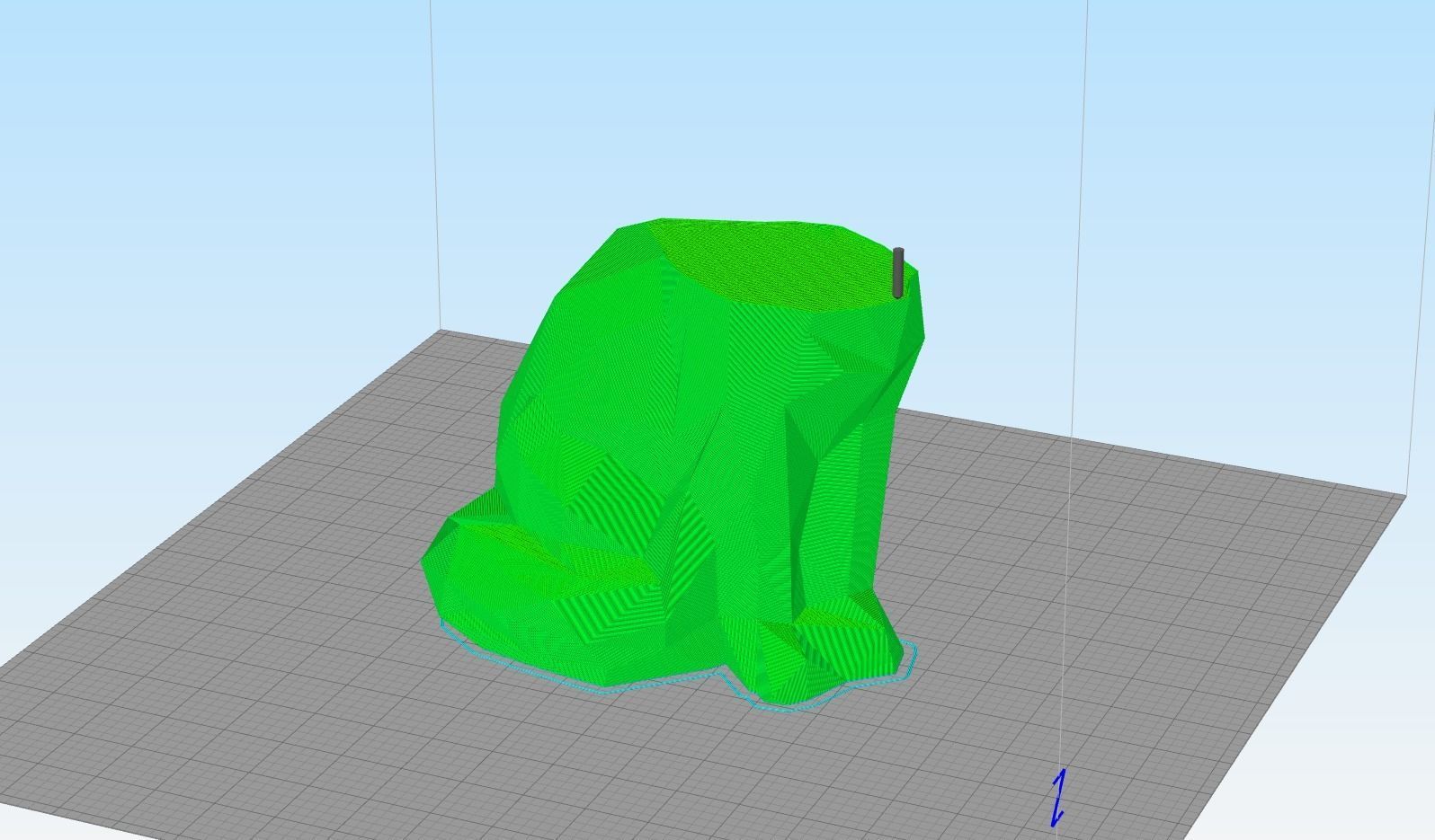 Low Poly Fox Free 3D print model_2