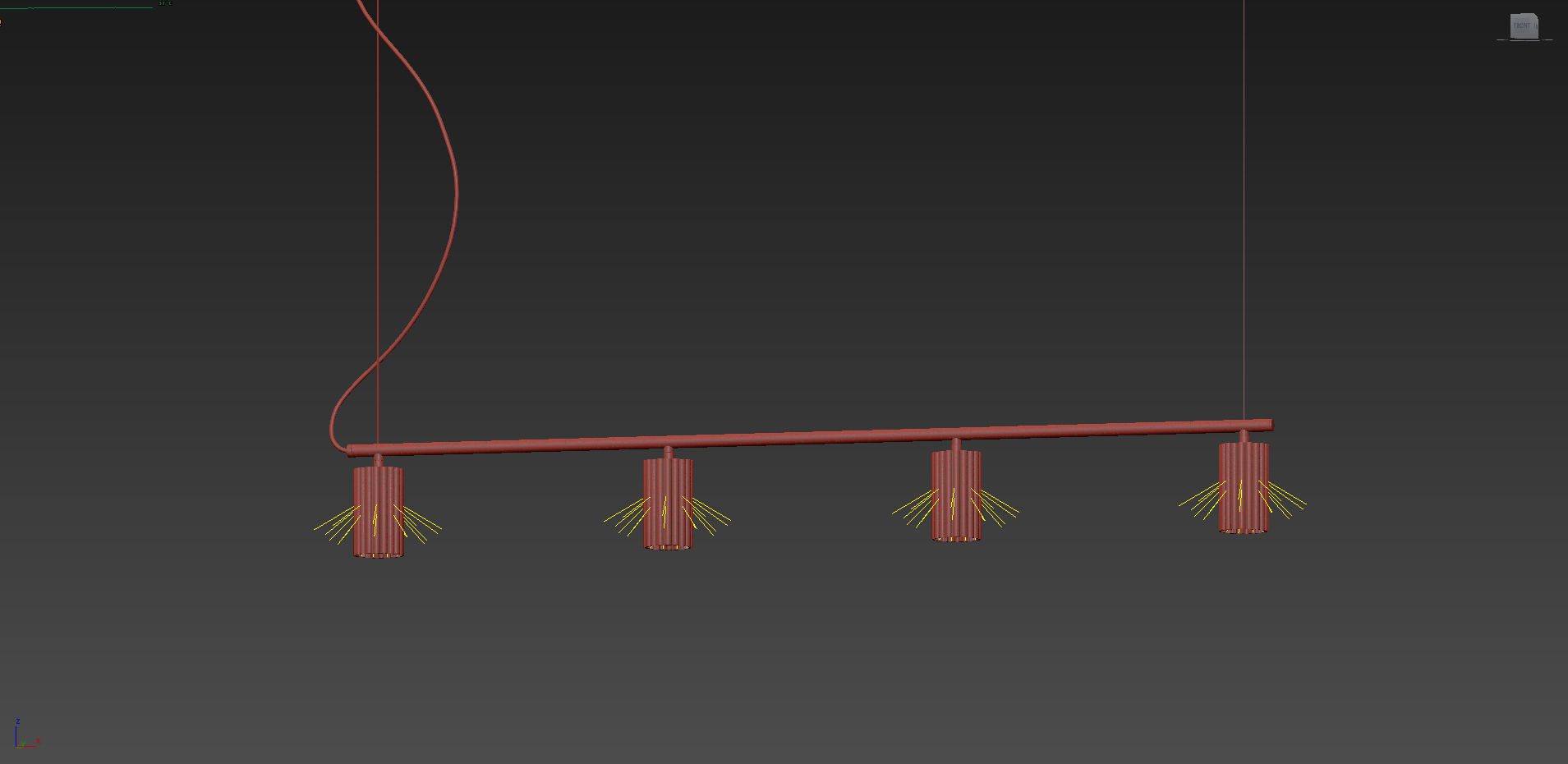 DONNA LINE 120 PENDANT from NINA JOBS and STINA SANDWALL 3D model_8