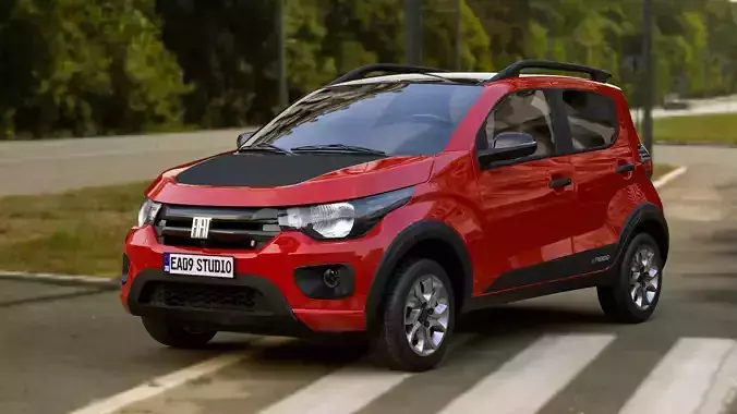Fiat Mobi Trekking 2023 3D model