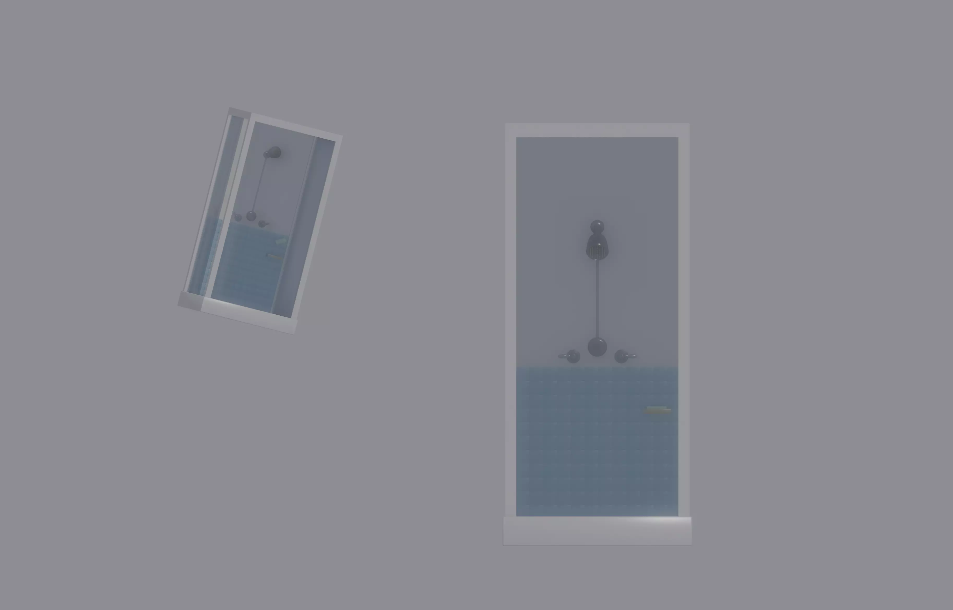 Shower 3D model
