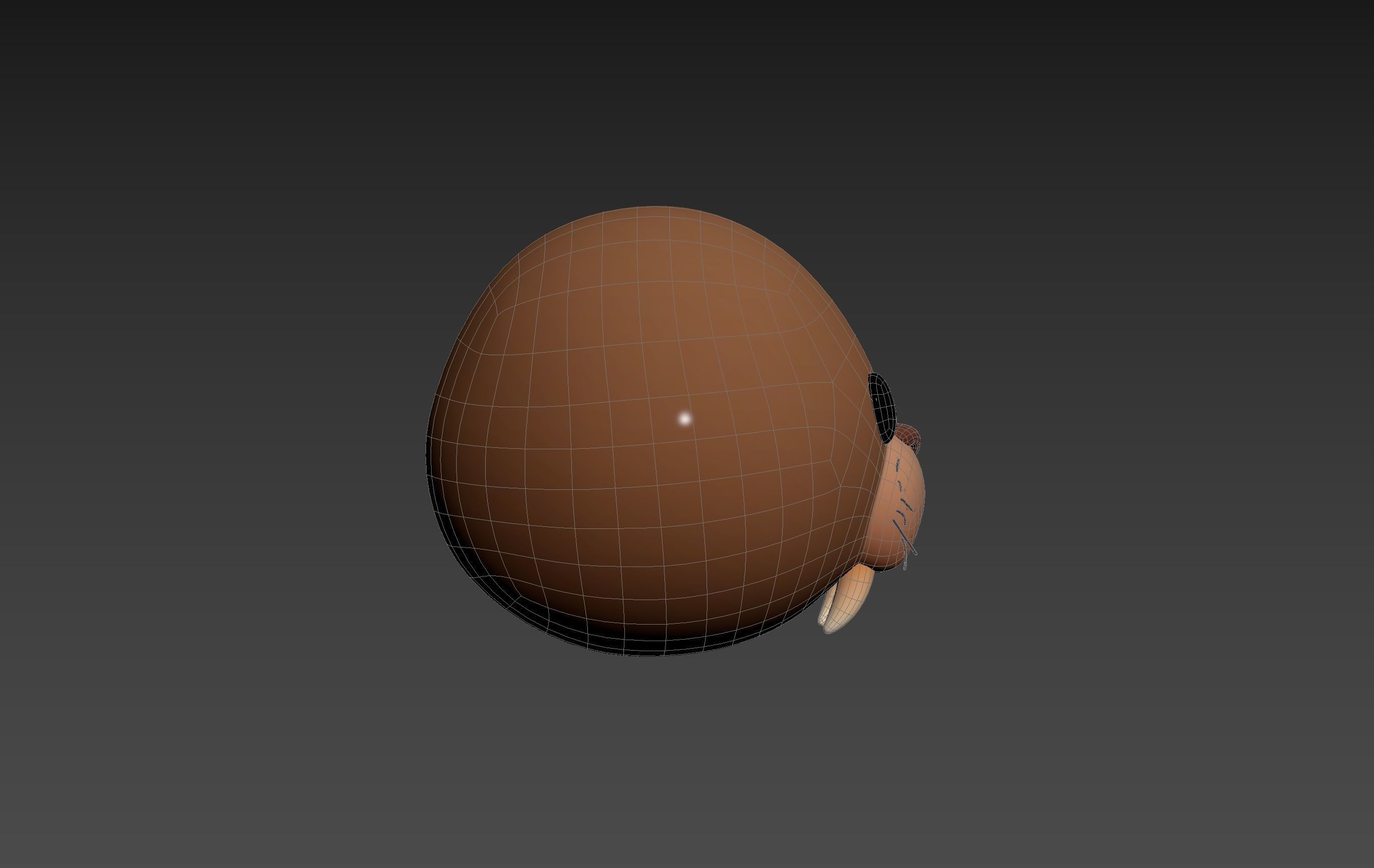 Prop239 Walrus Head 3D model_17