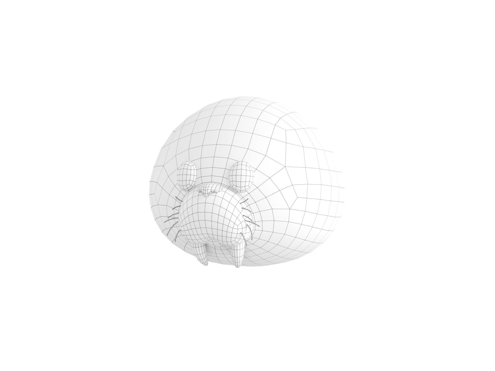 Prop239 Walrus Head 3D model_30
