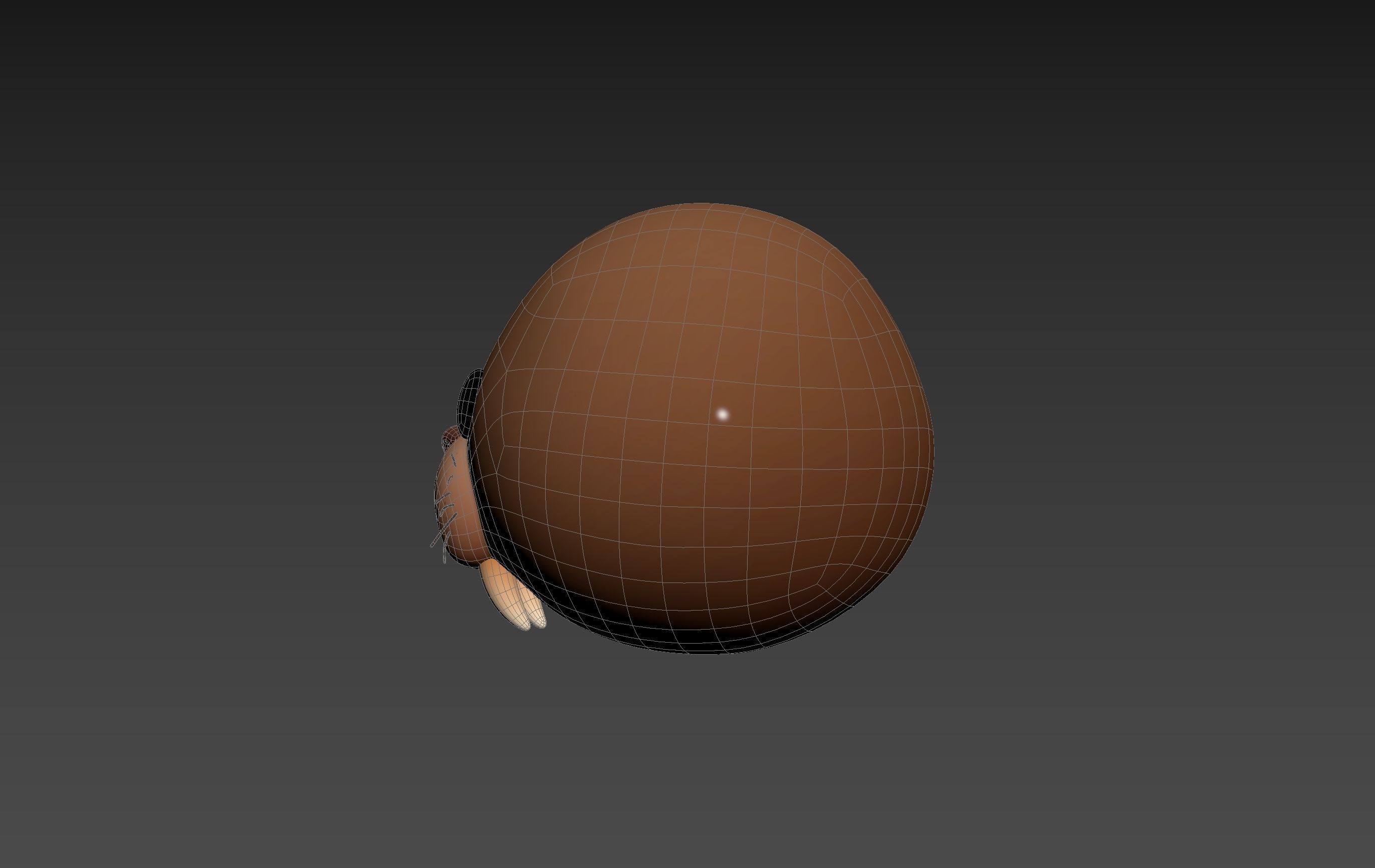 Prop239 Walrus Head 3D model_27