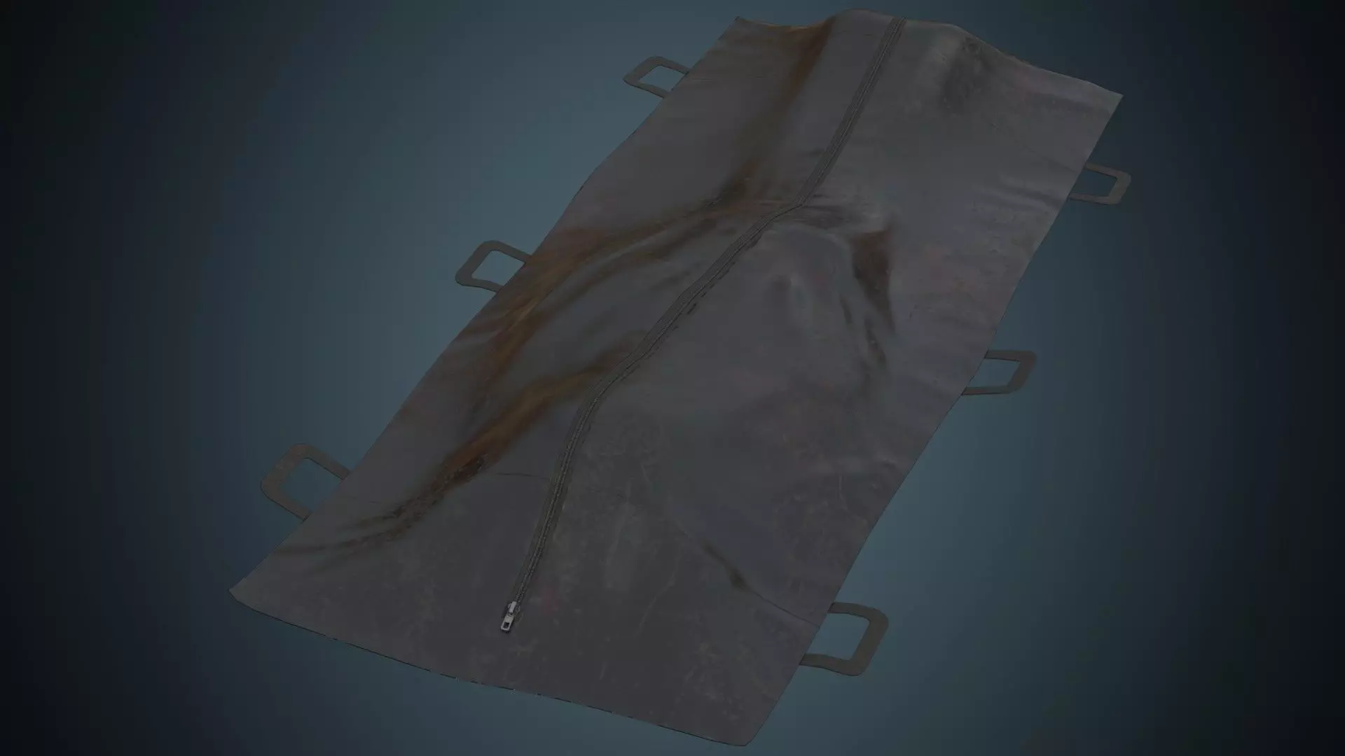 Body Bag 1B Low-poly 3D model_0