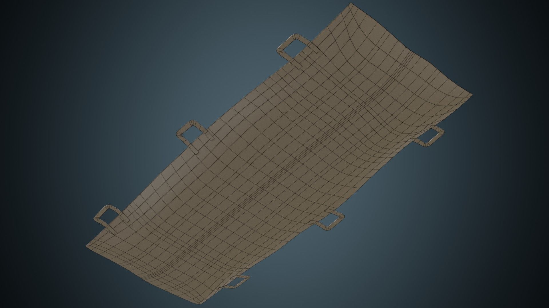 Body Bag 1B Low-poly 3D model_6