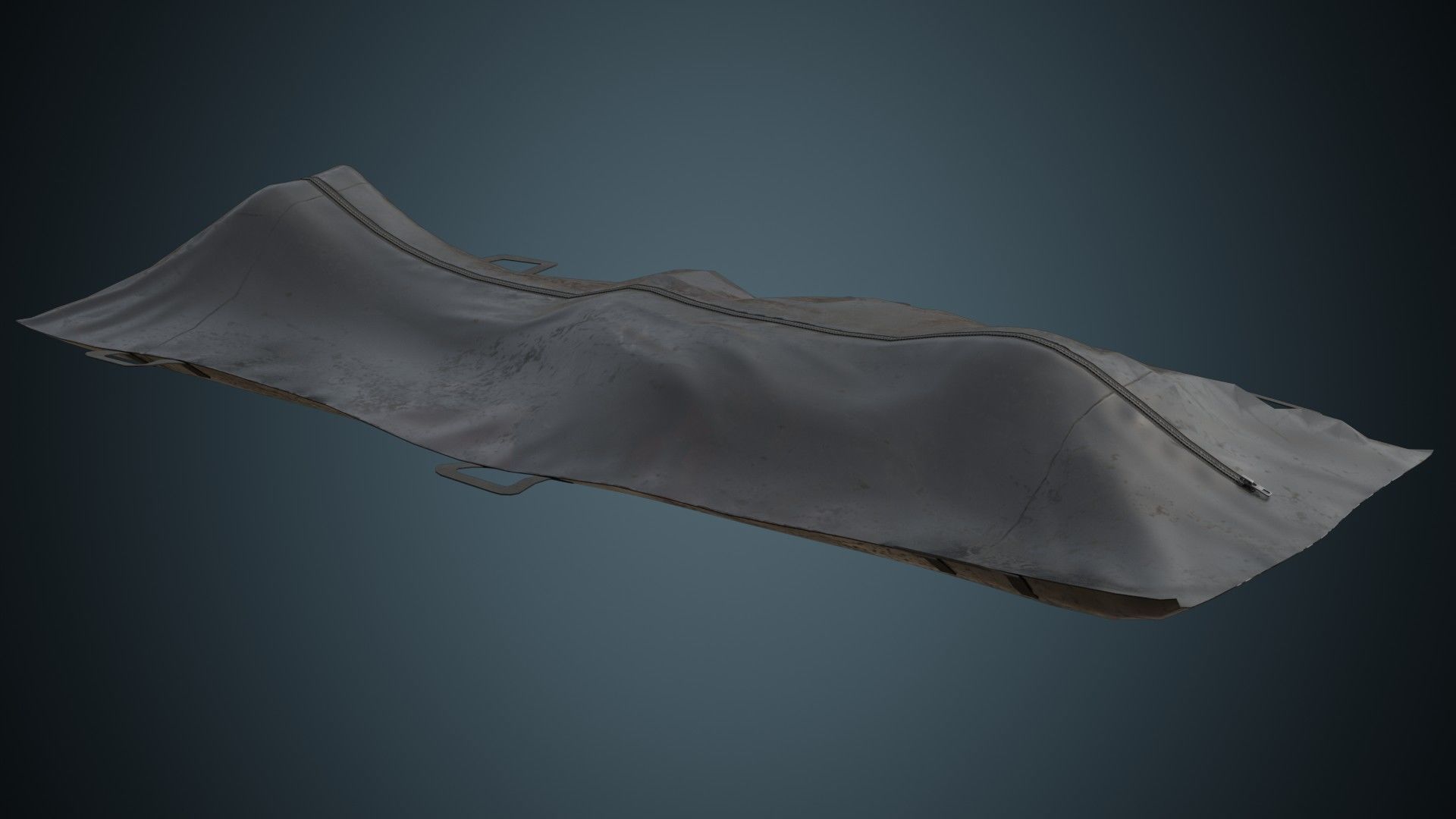 Body Bag 1B Low-poly 3D model_1
