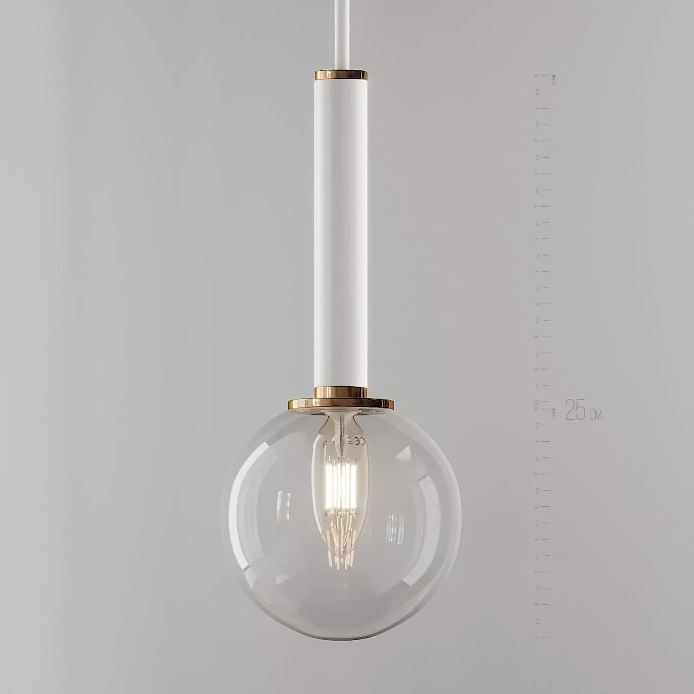 Stellar Mini Pendant by Matteo Lighting 3D model_0