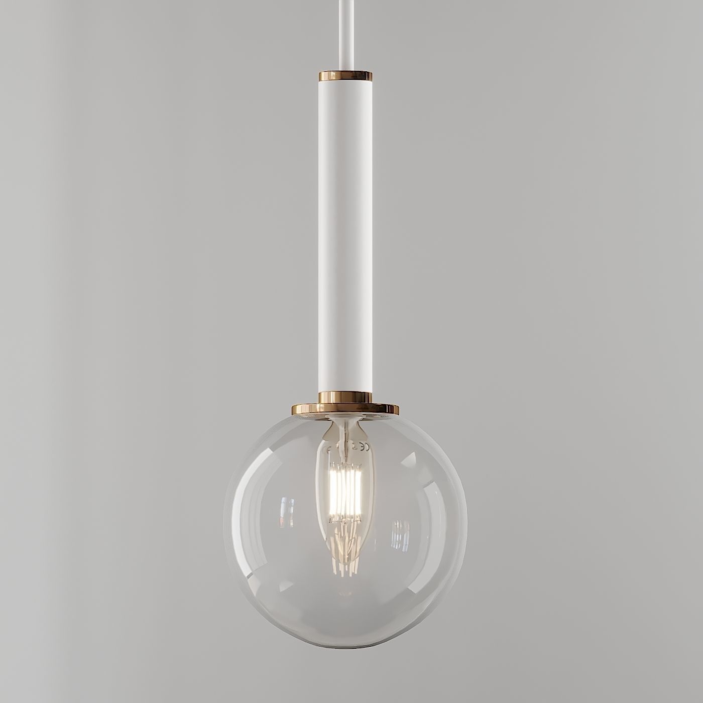 Stellar Mini Pendant by Matteo Lighting 3D model_1