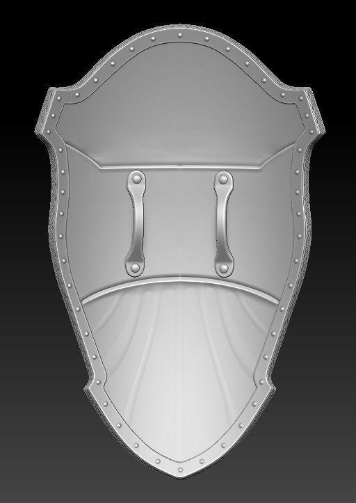 Lordaeron Shield 3D print model_2