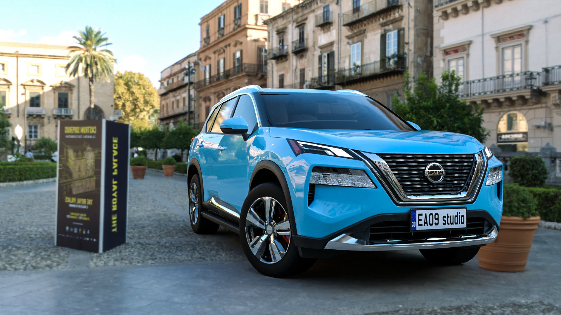  Nissan X-Trail 2023 3D model_2