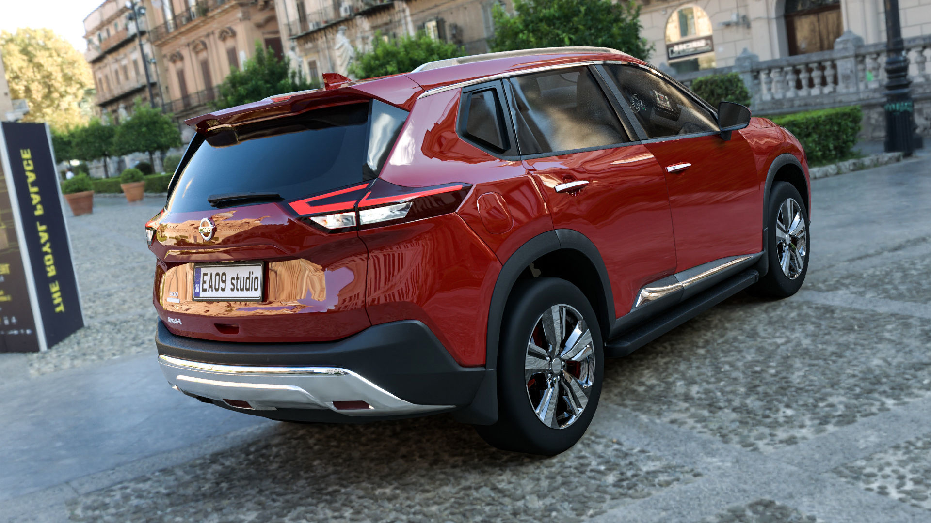  Nissan X-Trail 2023 3D model_1