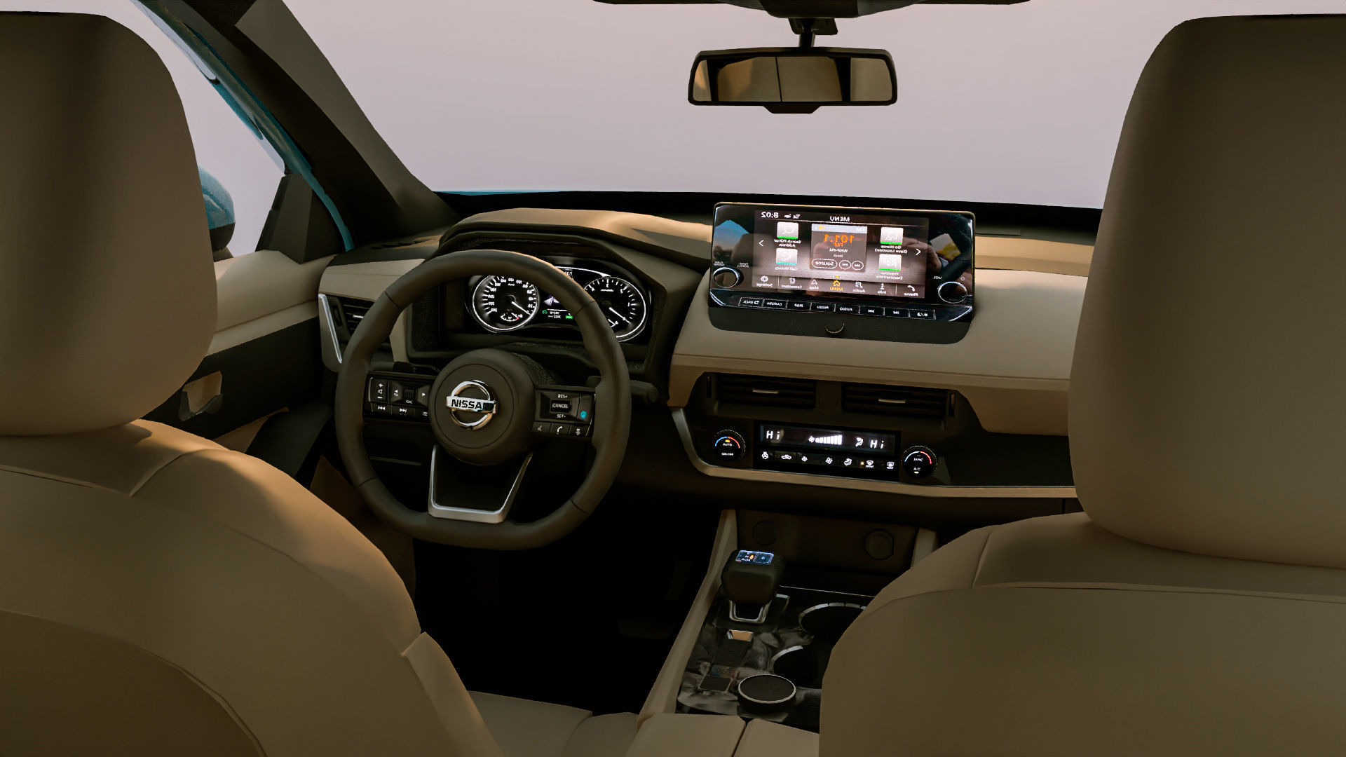  Nissan X-Trail 2023 3D model_3