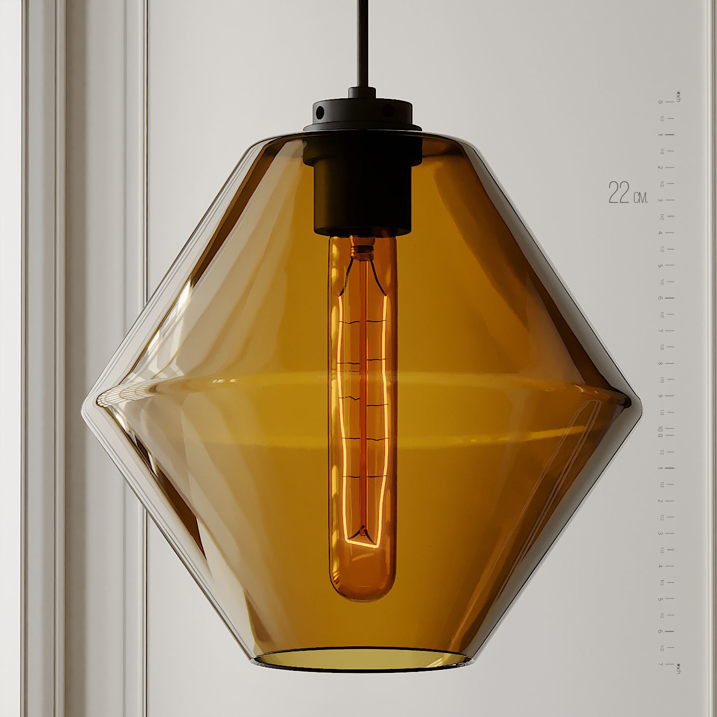 Trove Pendant by Jeremy Pyles for Niche 3D model_3