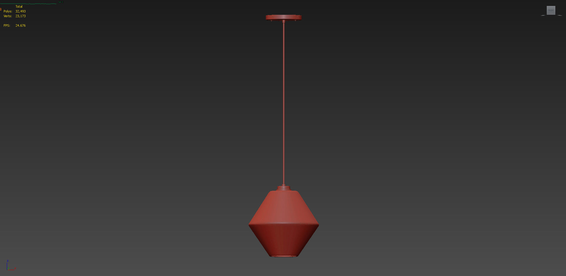 Trove Pendant by Jeremy Pyles for Niche 3D model_7