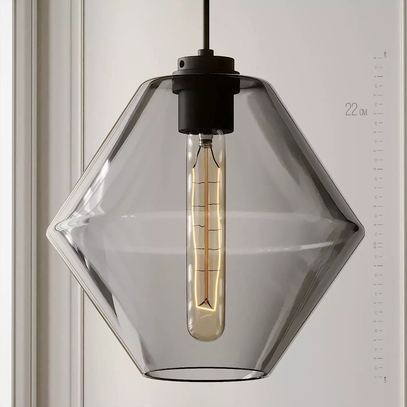 Trove Pendant by Jeremy Pyles for Niche 3D model_0