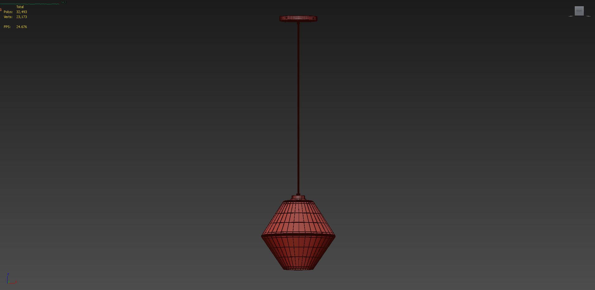 Trove Pendant by Jeremy Pyles for Niche 3D model_6