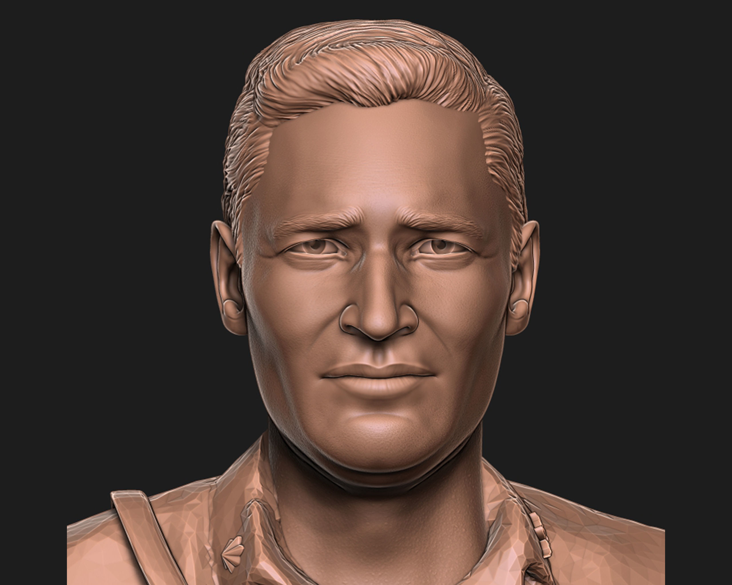 Joe Foss 3D print model_7