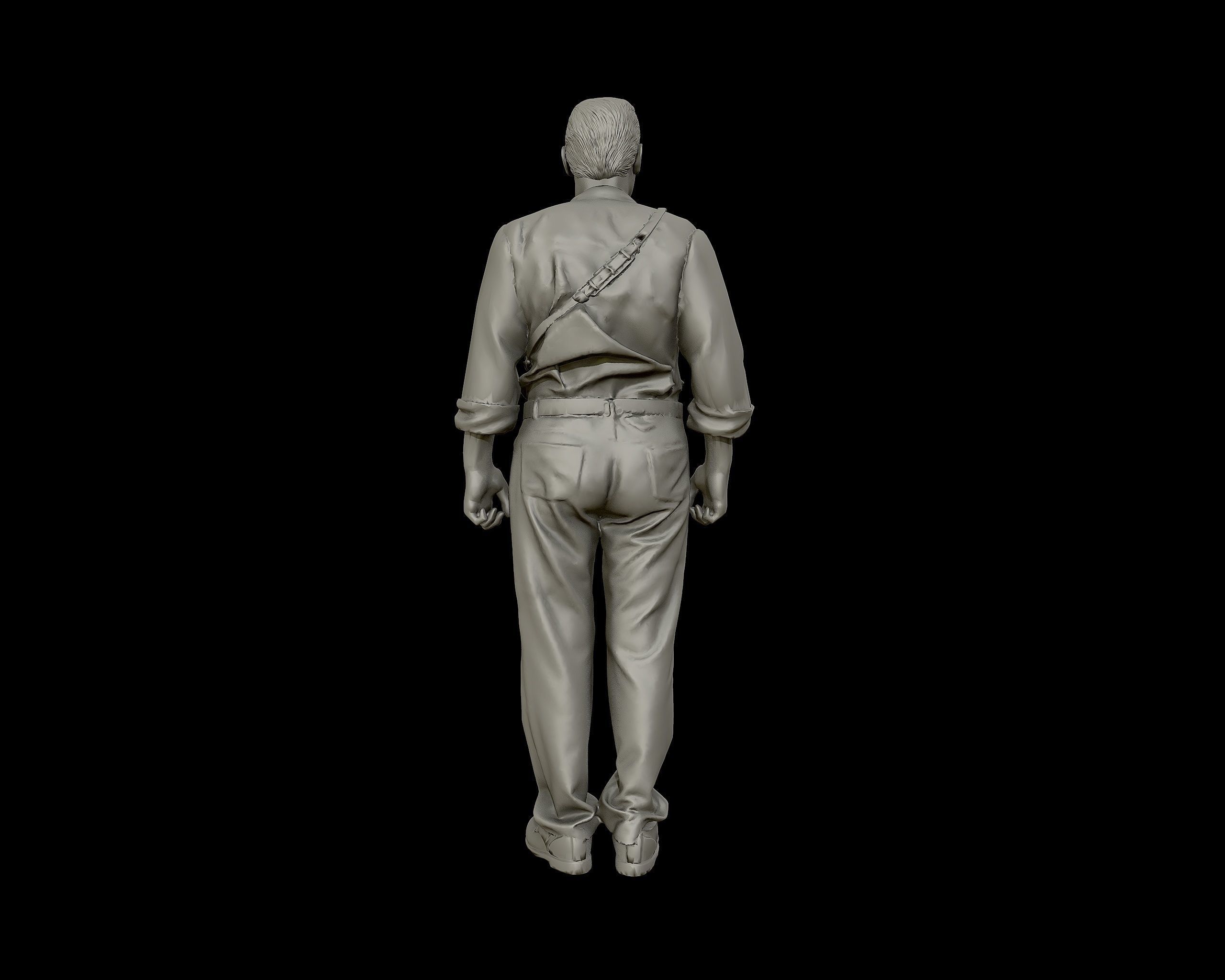 Joe Foss 3D print model_21