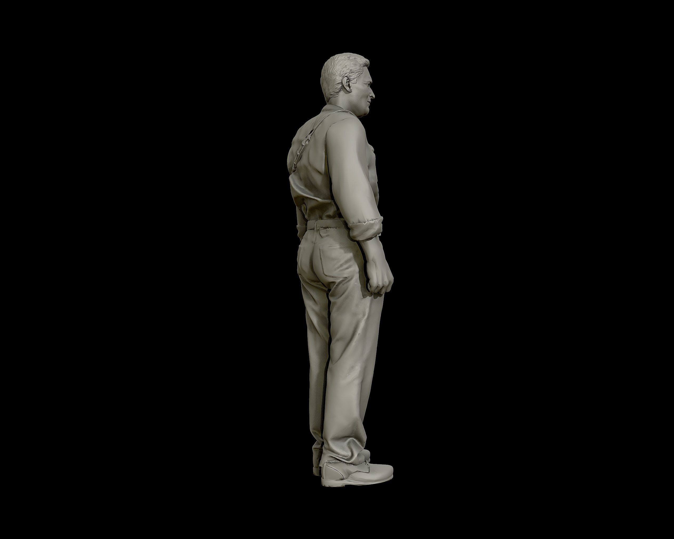 Joe Foss 3D print model_23