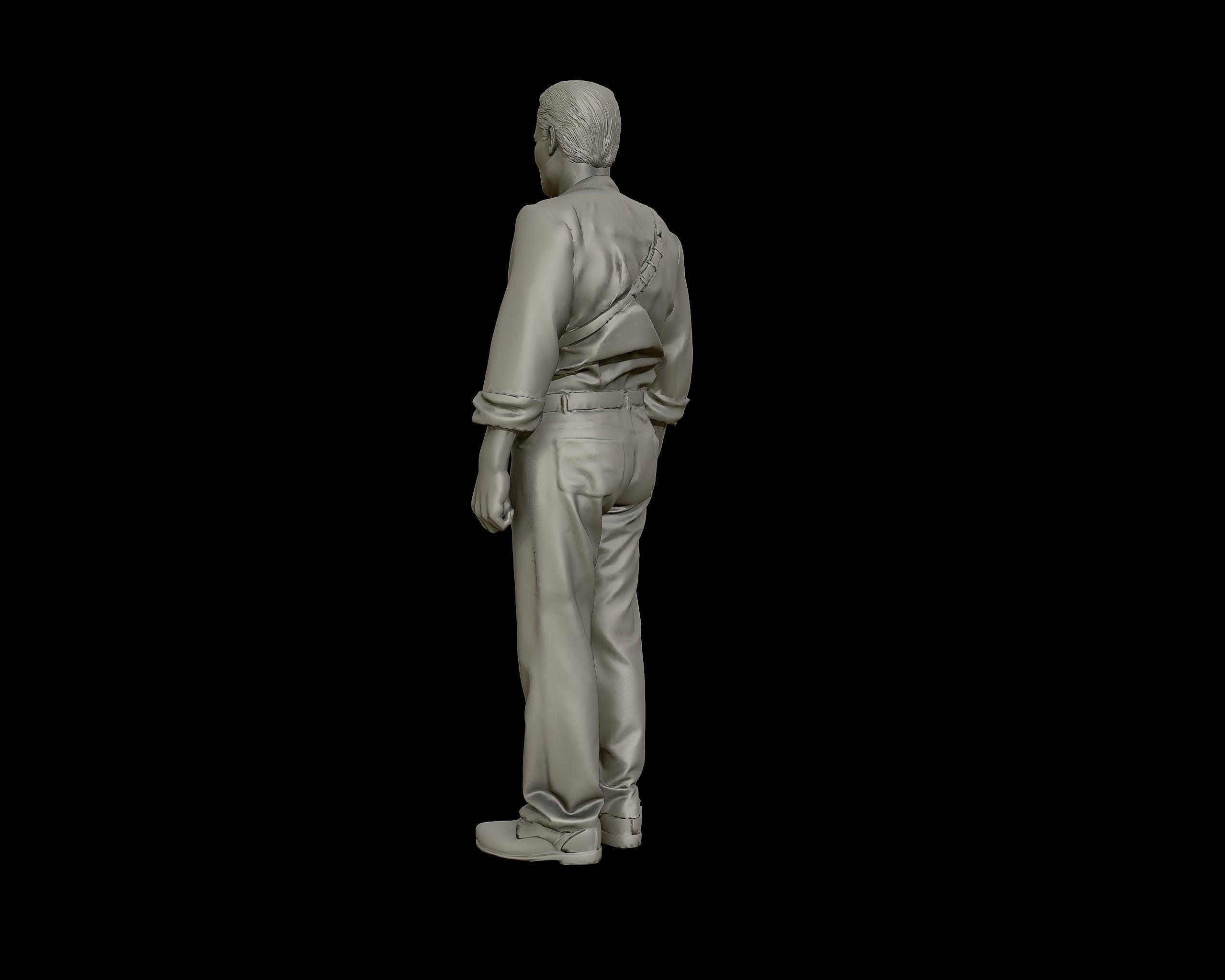 Joe Foss 3D print model_19