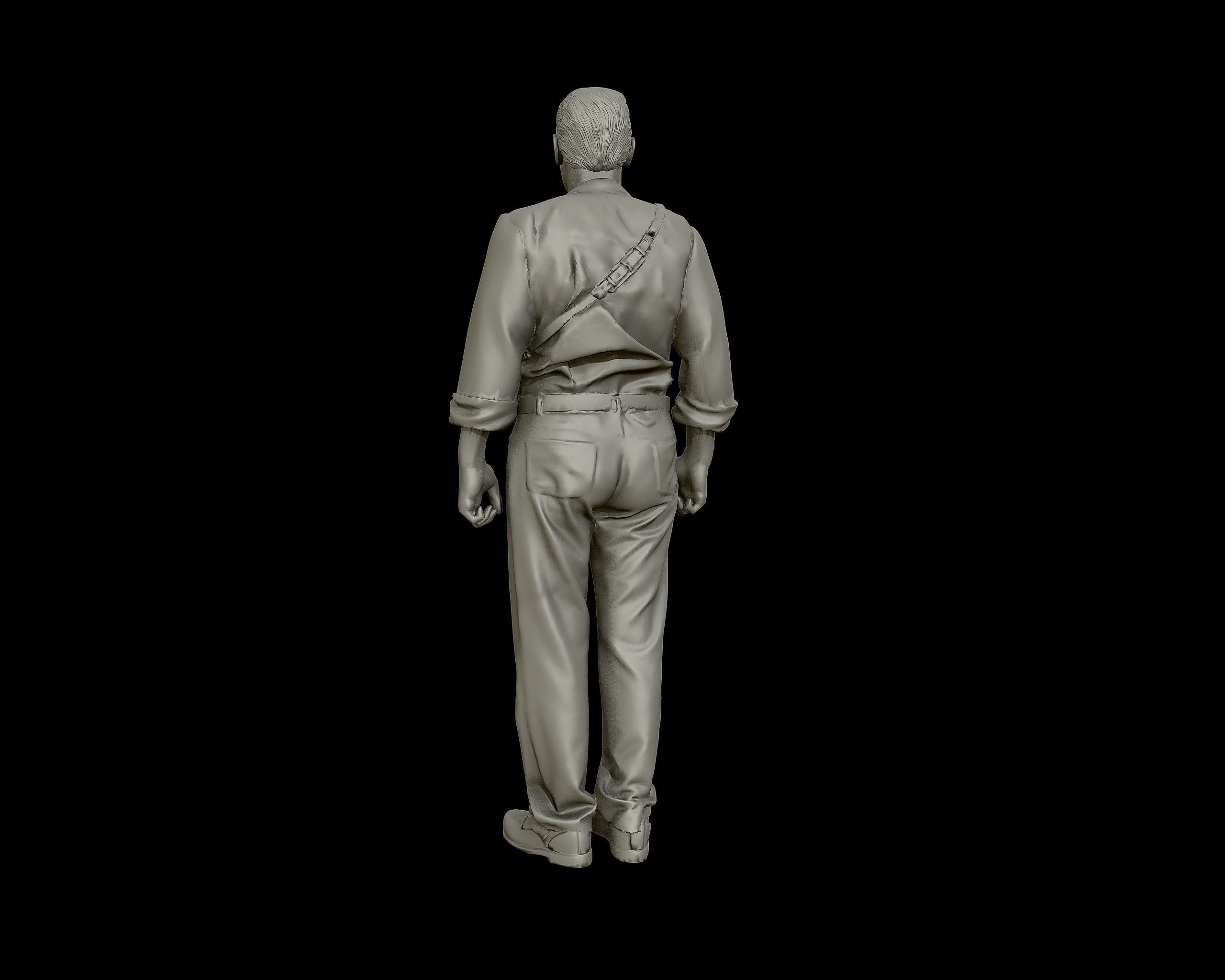 Joe Foss 3D print model_20