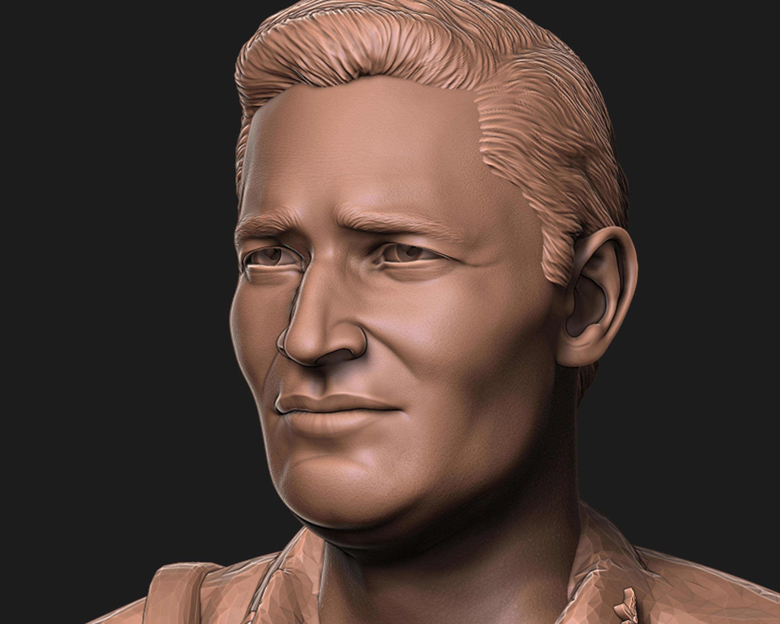 Joe Foss 3D print model_8