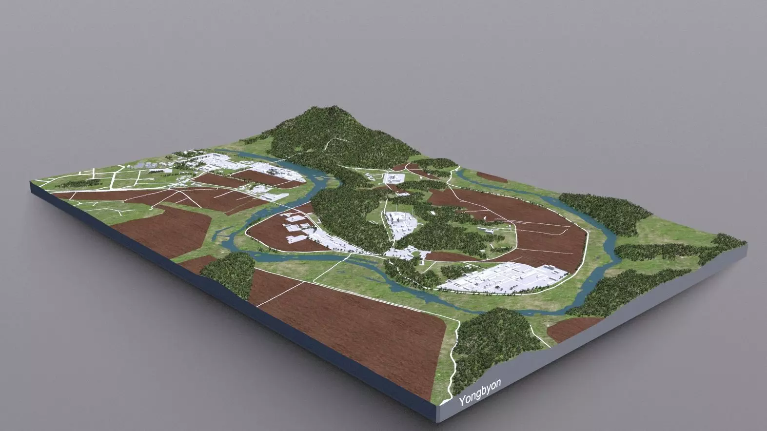 Yongbyon Nuclear Facility 3D model