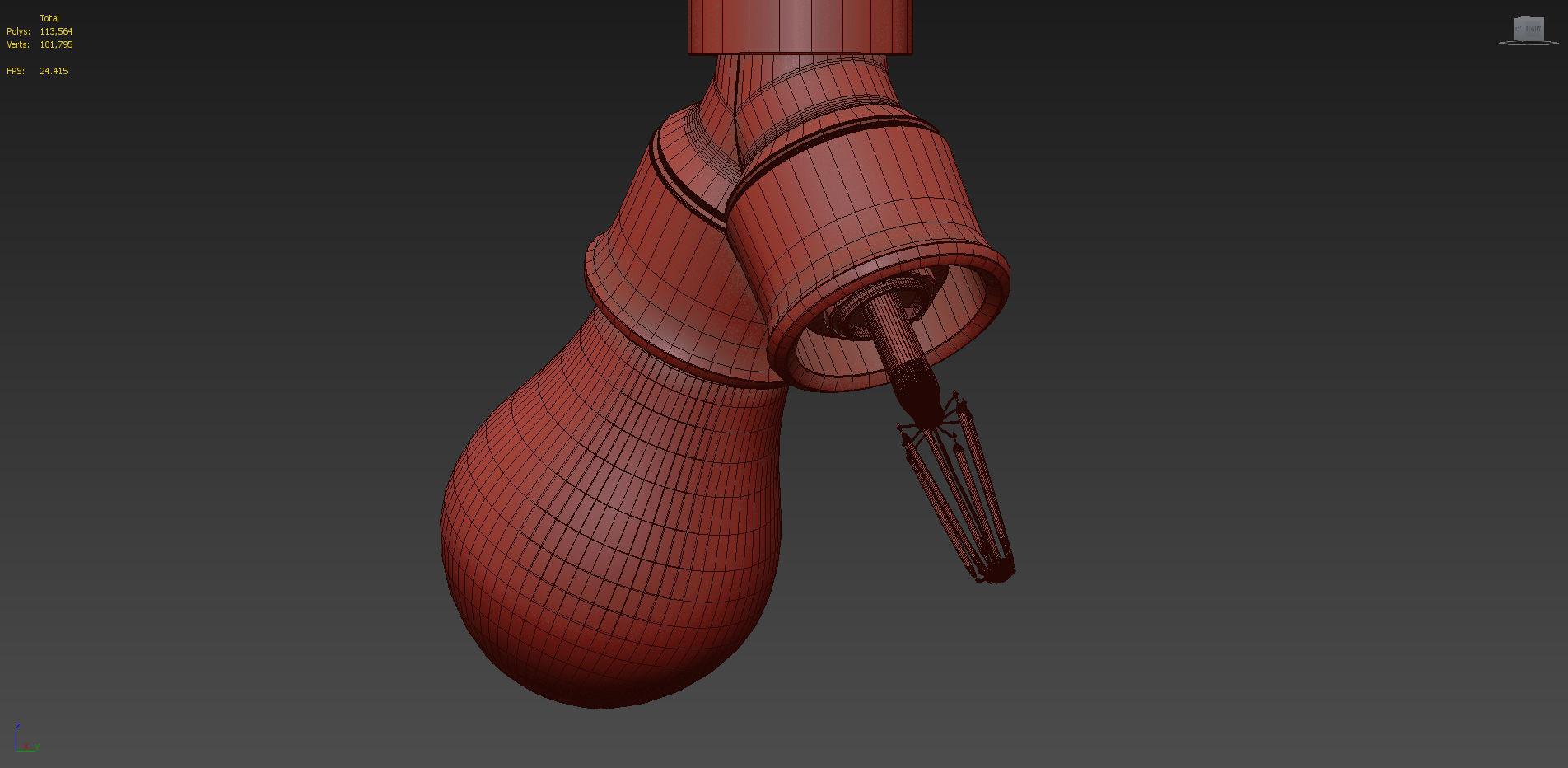 Binary Pendant by Jeremy Pyles for Niche 3D model_10