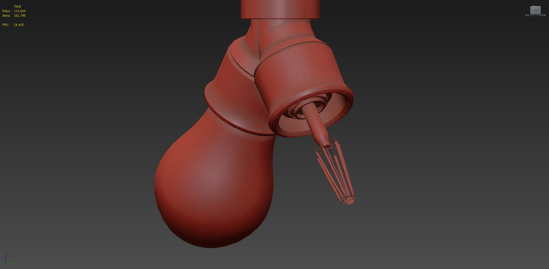 Binary Pendant by Jeremy Pyles for Niche 3D model_11